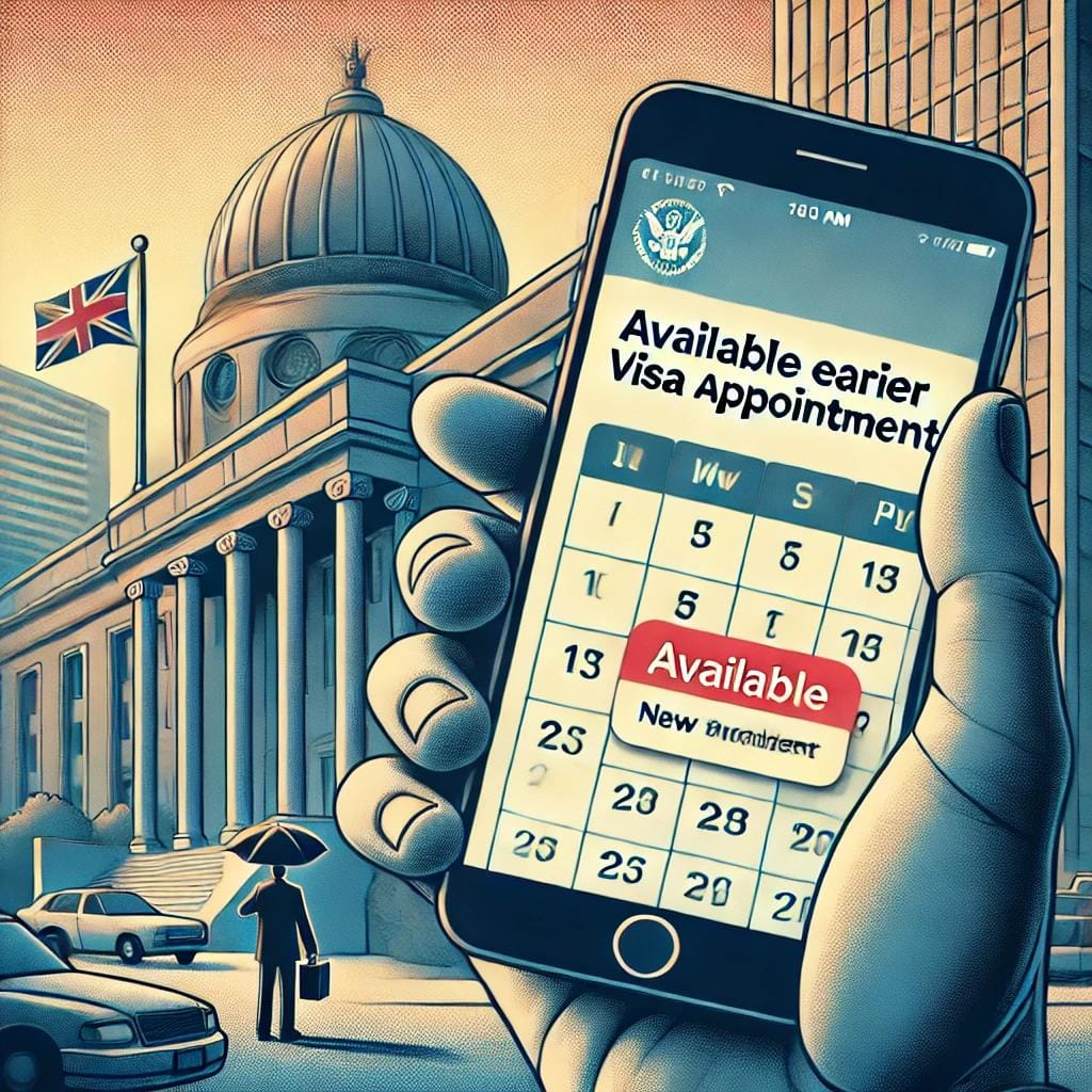 Startup Idea: Real-Time Alerts for USA Visa Appointment Openings